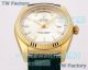 Replica TW Factory Rolex Day-Date II 36MM White Dial Yellow Gold Case Watch  (3)_th.jpg
